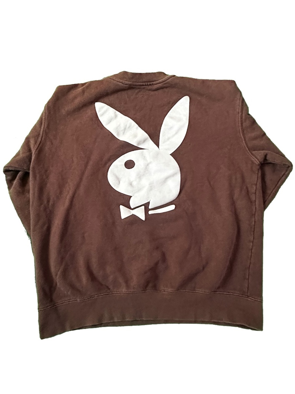 PLAYBOY Men's Crewneck Sweatshirt in Dusty Plum